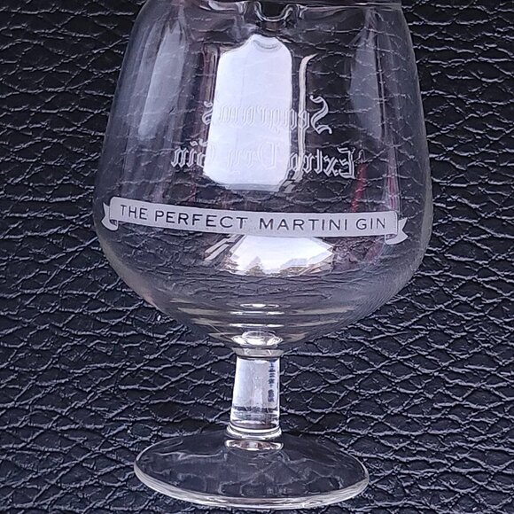 SEAGRAM'S EXTRA DRY GIN  Snifter Glass Pourer "The Perfect Martini Gin" - Picture 4 of 7